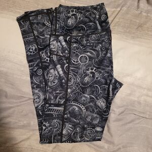 Constantly Varied Hear CVG Steampunk Leggings Sz Small